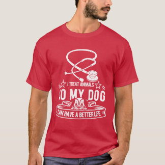 Camiseta Assistente Veterinário da família de suínos