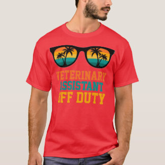 Camiseta Assistente Veterinário De Demissão