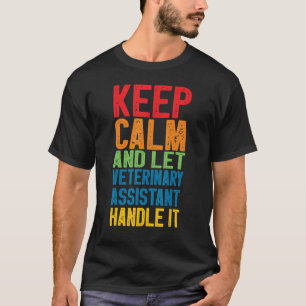 Camiseta Assistente veterinário Vet Tech estudantes Roupa 2