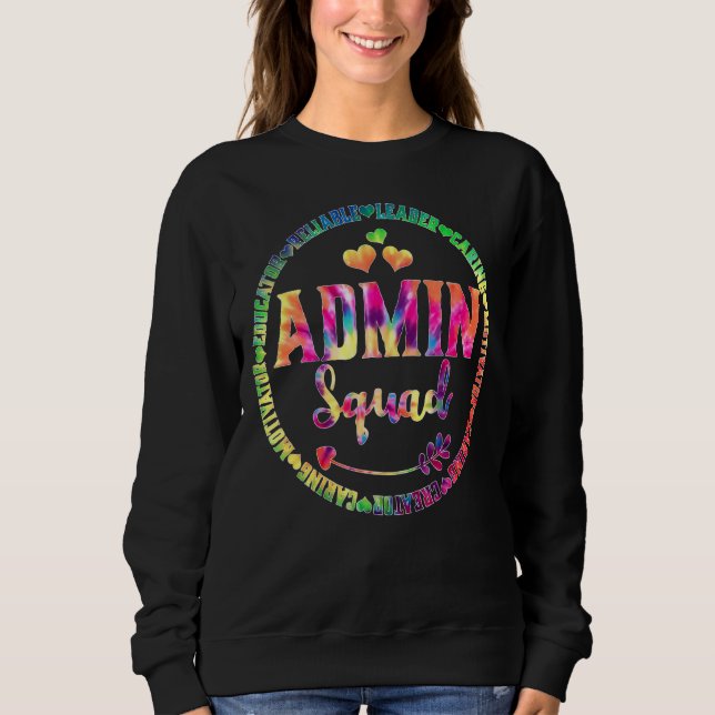 Camiseta Assistentes Admin do Esquadrão Admin do Escritório (Frente)