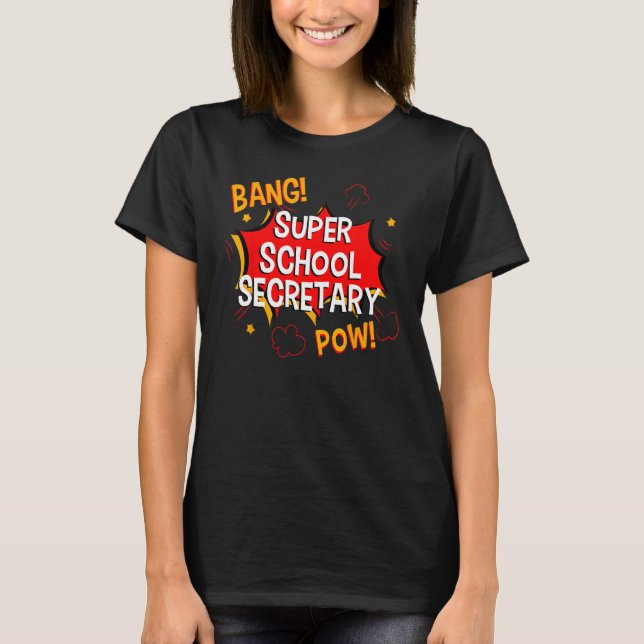Camiseta Assistentes Administrativos do Secretário de Escol (Frente)