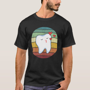 Camiseta Assistentes de Higienista Dental Engraçados Dente