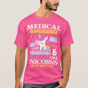 Camiseta Assistentes Médicos - Magical Unicorn Healthcare W