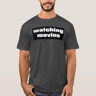 Camiseta Assistindo filmes amigo