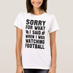 Camiseta Assistindo futebol
