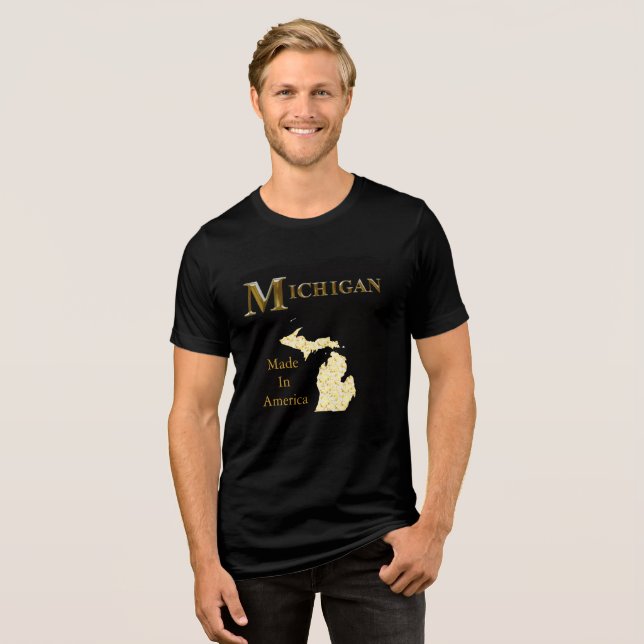 CAMISETA ASSISTIR TRUMP MICHIGAN (Frente Completa)