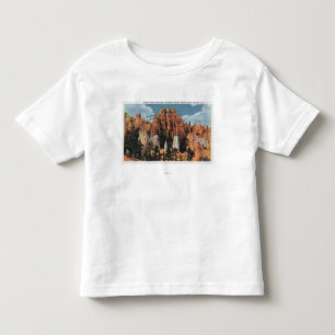 Camiseta Assoalho da opinião do jardim da rainha do castel