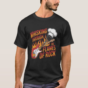 Camiseta Assobiando pelas chamas do Rock