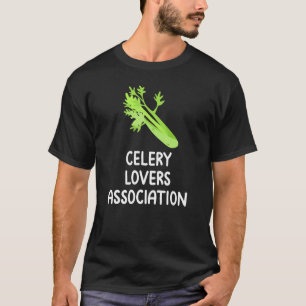 Camiseta Associação de Aipo Clube de Fã de Legumes Coma Leg