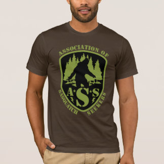 Camiseta Associação de investigadores de Sasquatch