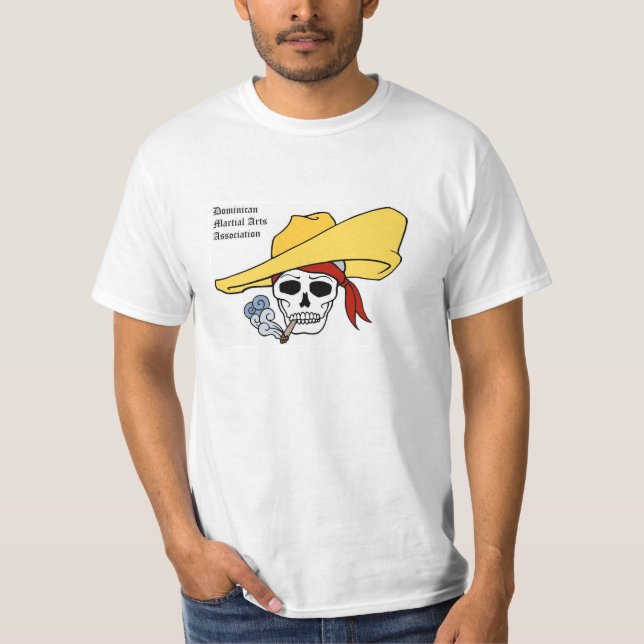 Camiseta Associação dominiquense das artes marciais (Frente)