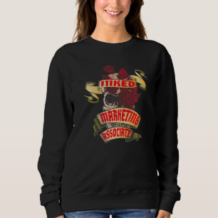 Camiseta Associado de Marketing Tatuagem de Caveira Inked e