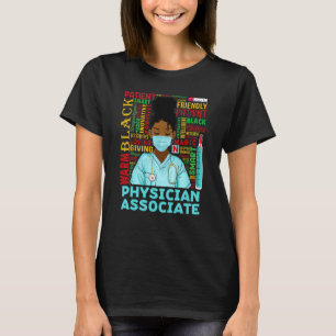 Camiseta Associado de Médico Mulheres Africanas História Ne