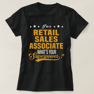 Camiseta Associado de Vendas de Varejo