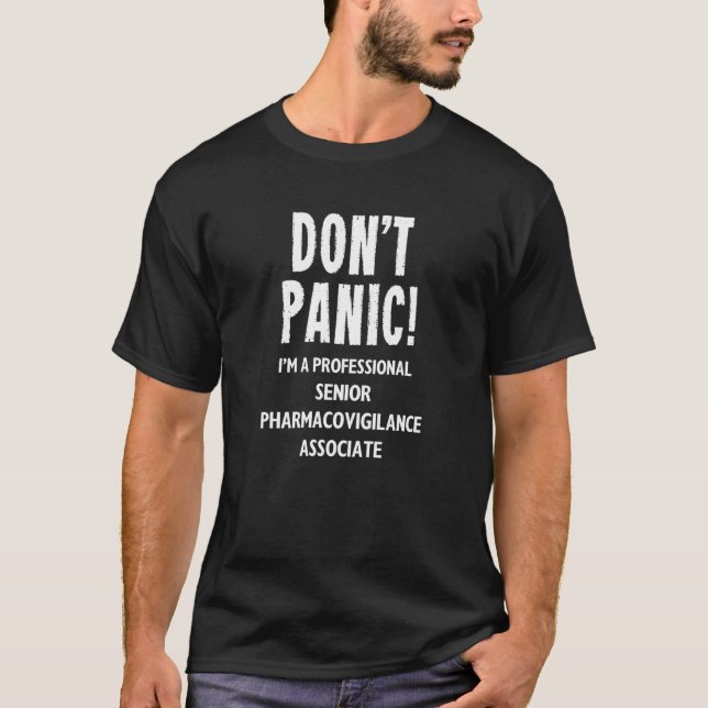Camiseta Associado Sênior de Farmacovigilância (Frente)