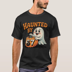 Camiseta Assombrado por 67 Design de Fantasma Vintage de Ha