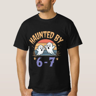 Camiseta Assombrado por 6-7 Design de Halloween Retro Ghost