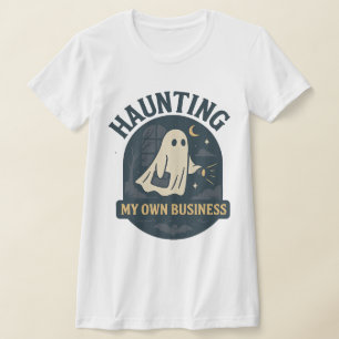 Camiseta Assombrando Meu Próprio Negócio