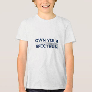 Camiseta Assuma Seu Espectro – Conscientização sobre Autism
