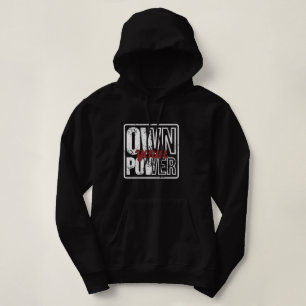 Camiseta Assuma Seu Poder – Design de Citação Motivacional