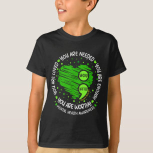 Camiseta Assunto Suficiente Ponto e Vírgula Conscientização