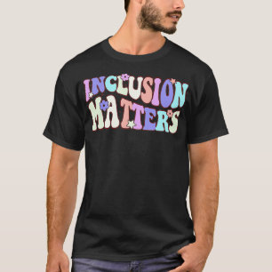 Camiseta Assuntos de Inclusão Awaren do Autismo Especial de