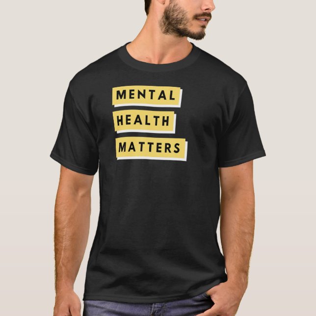 Camiseta Assuntos de Saúde Mental (Frente)