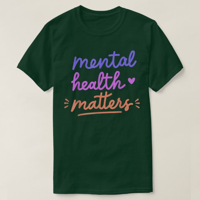 Camiseta Assuntos De Saúde Mental 5067 2103 (Frente do Design)