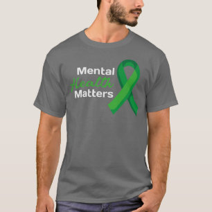 Camiseta Assuntos De Saúde Mental - A Saúde Mental Combater