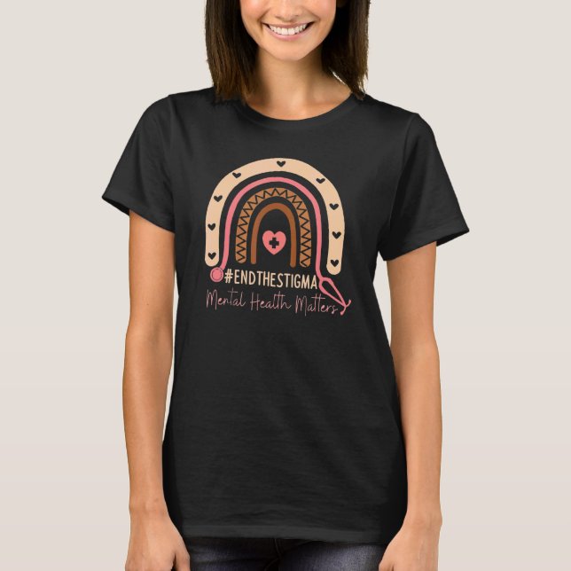 Camiseta Assuntos De Saúde Mental Acabam Com Os Nurs Do Arc (Frente)