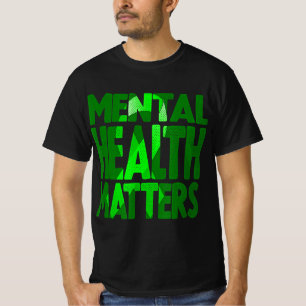 Camiseta Assuntos de Saúde Mental May is Mental Health Awar