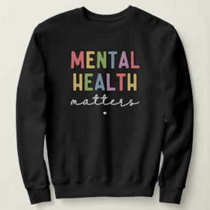 Camiseta Assuntos de Saúde Mental Sensibilização para a s