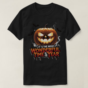 Camiseta Assustador Abóbora Shirt Design assustador