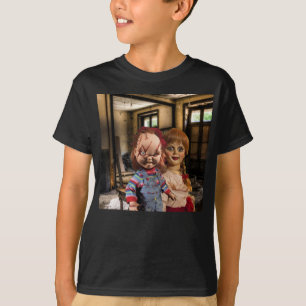 Camiseta Assustador Dia das Bruxas.