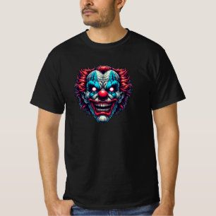 Camiseta Assustador Face Palhaçada Ai Art