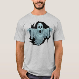 Camiseta Assustador Fantasma