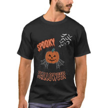 Camiseta Assustadora de Halloween, Camisa da Tempo