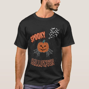 Camiseta Assustadora de Halloween, Camisa da Tempo