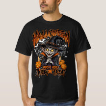 Camiseta Assustadora de Vampiro de Halloween com T