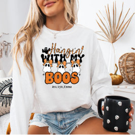 Camiseta Assustadoramente Fofo Personalizado Pendurado Com