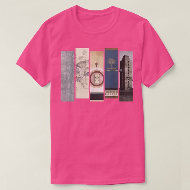 Camiseta Assustados Para Homens E Mulheres (Frente do Design)