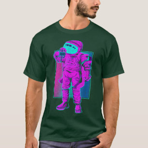 Camiseta Ast Espacial Exterior do Bebado de Cerveja Aestéti