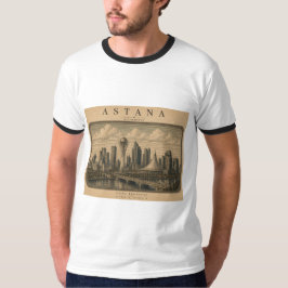 Camiseta Astana | Vintage Travel City Design