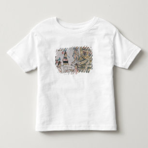 Camiseta Astecas que consultam e que seguem um mapa