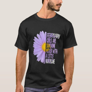 Camiseta Áster da Margarida de Fevereiro