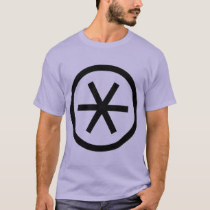 Camiseta Asterisco Circulado