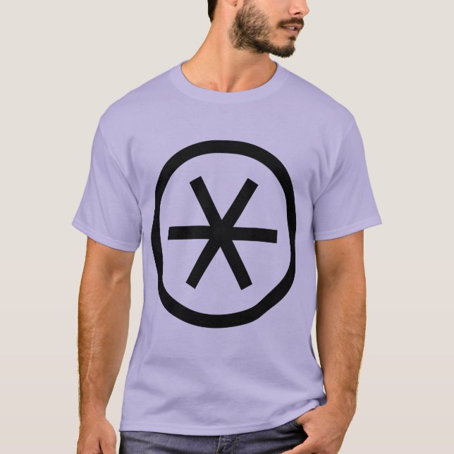 Camiseta Asterisco Circulado (Frente)