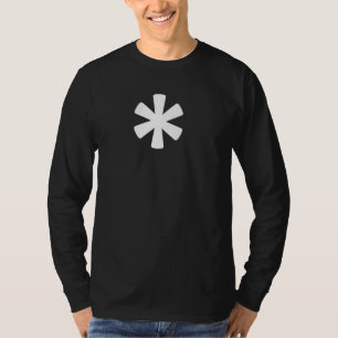 Camiseta Asterisk Monograma - Grupo de Pontuação do Alfabet
