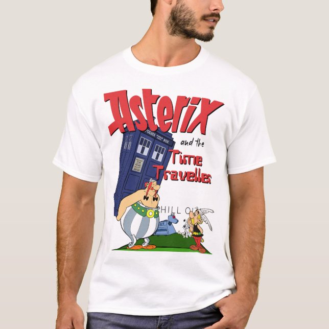 Camiseta Asterix and the Time Traveller (Frente)