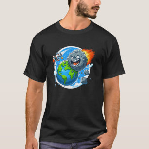 Camiseta Asteróide 2032 Meteor Espacial